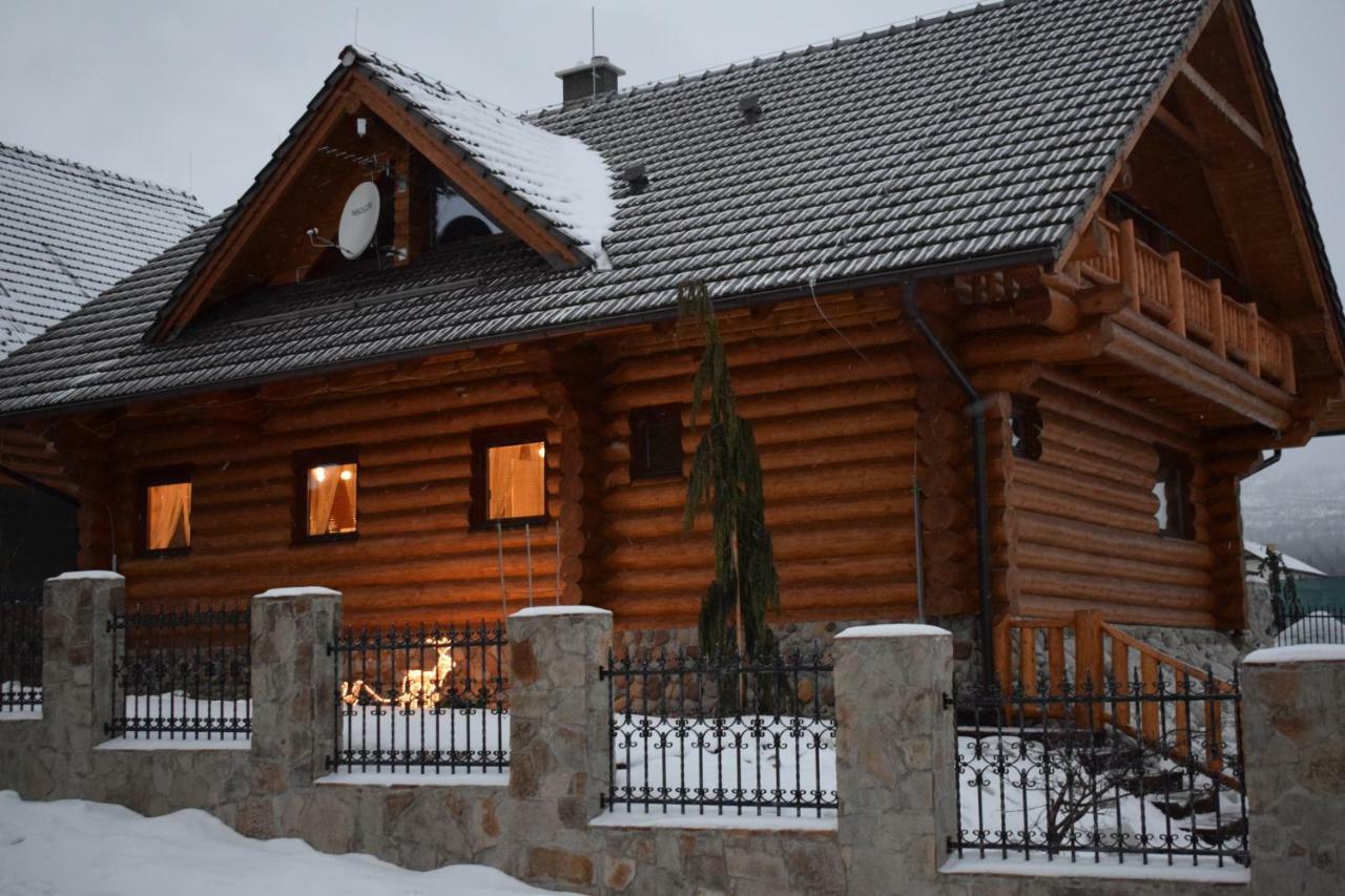 Zrubový dom - Moon Nová Lesná Vila Exterior foto